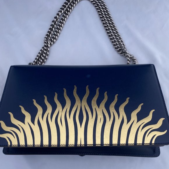 Gucci Dionysus Hand Painted Shoulder Bag in Blue - Picture 4 of 14